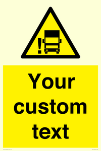 Custom warning blindspot